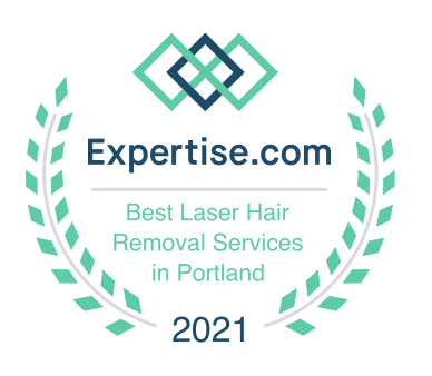 voted-portlands-best-laser-hair-removal-center award for portland's best laser hair removal