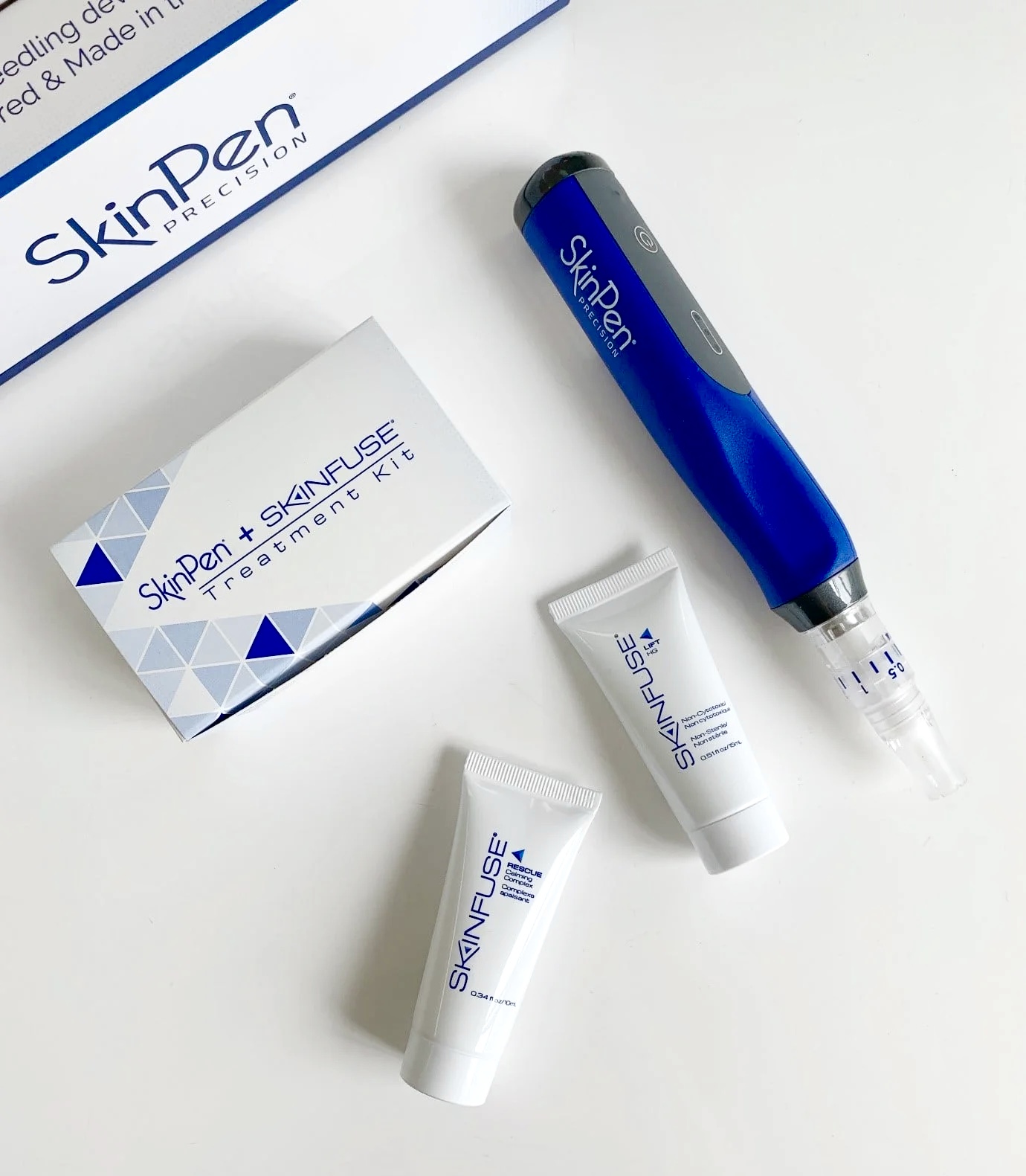 SkinPen microneedling device used for PRP stretch mark removal treatment in Portland Oregon