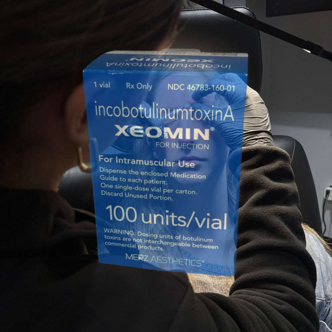 Xeomin Injections in Portland, Oregon | Cascade Medical Spa Xeomin injectable vial (incobotulinumtoxinA) used for wrinkle reduction at a medical spa in Portland, Oregon